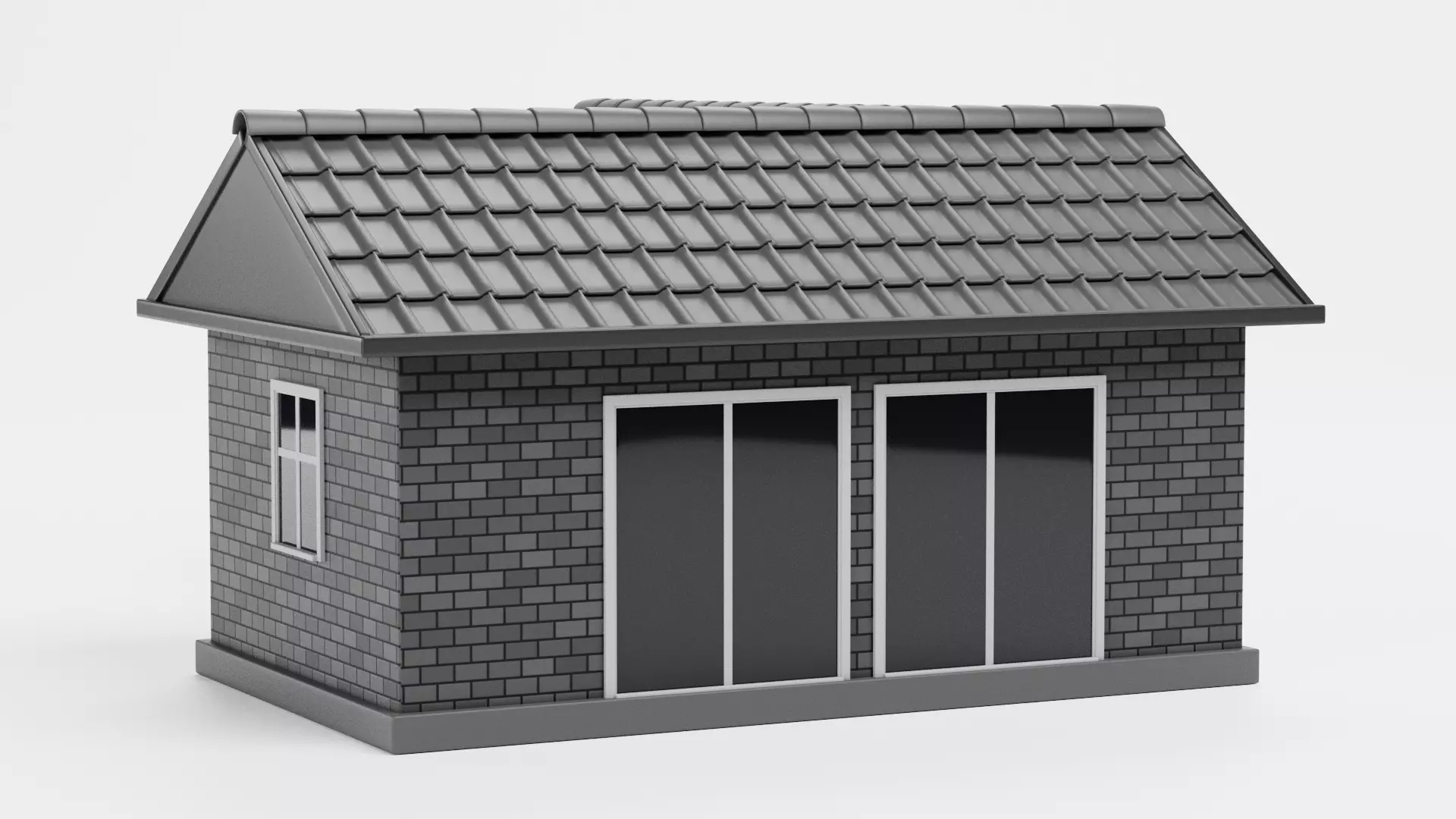 -Stylised House V2- 3D model_2