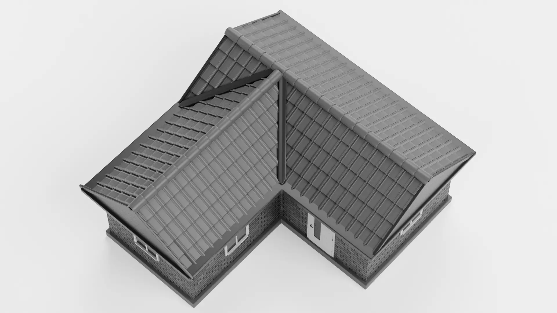 -Stylised House V2- 3D model_6