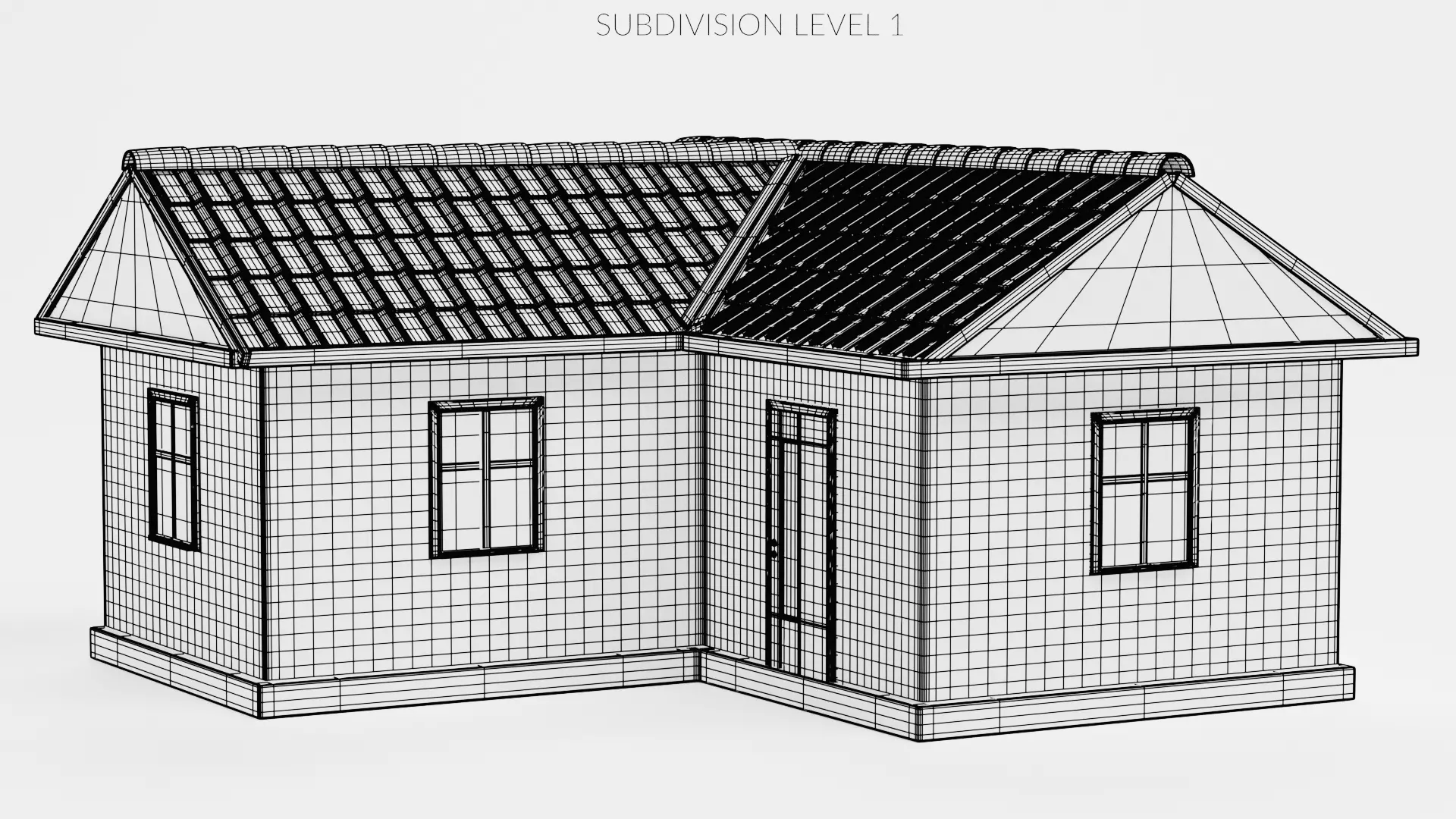 -Stylised House V2- 3D model_11