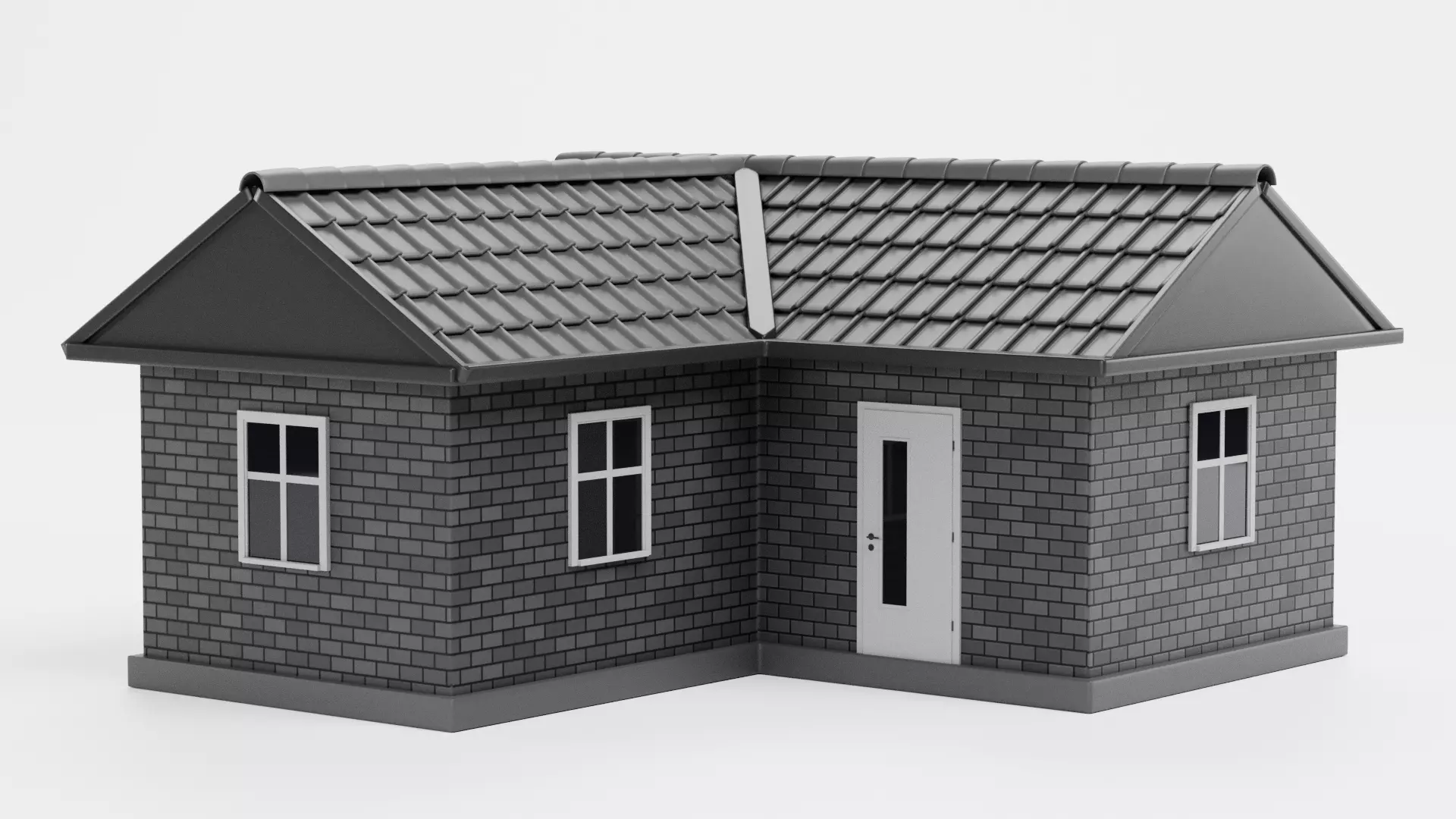 -Stylised House V2- 3D model_4