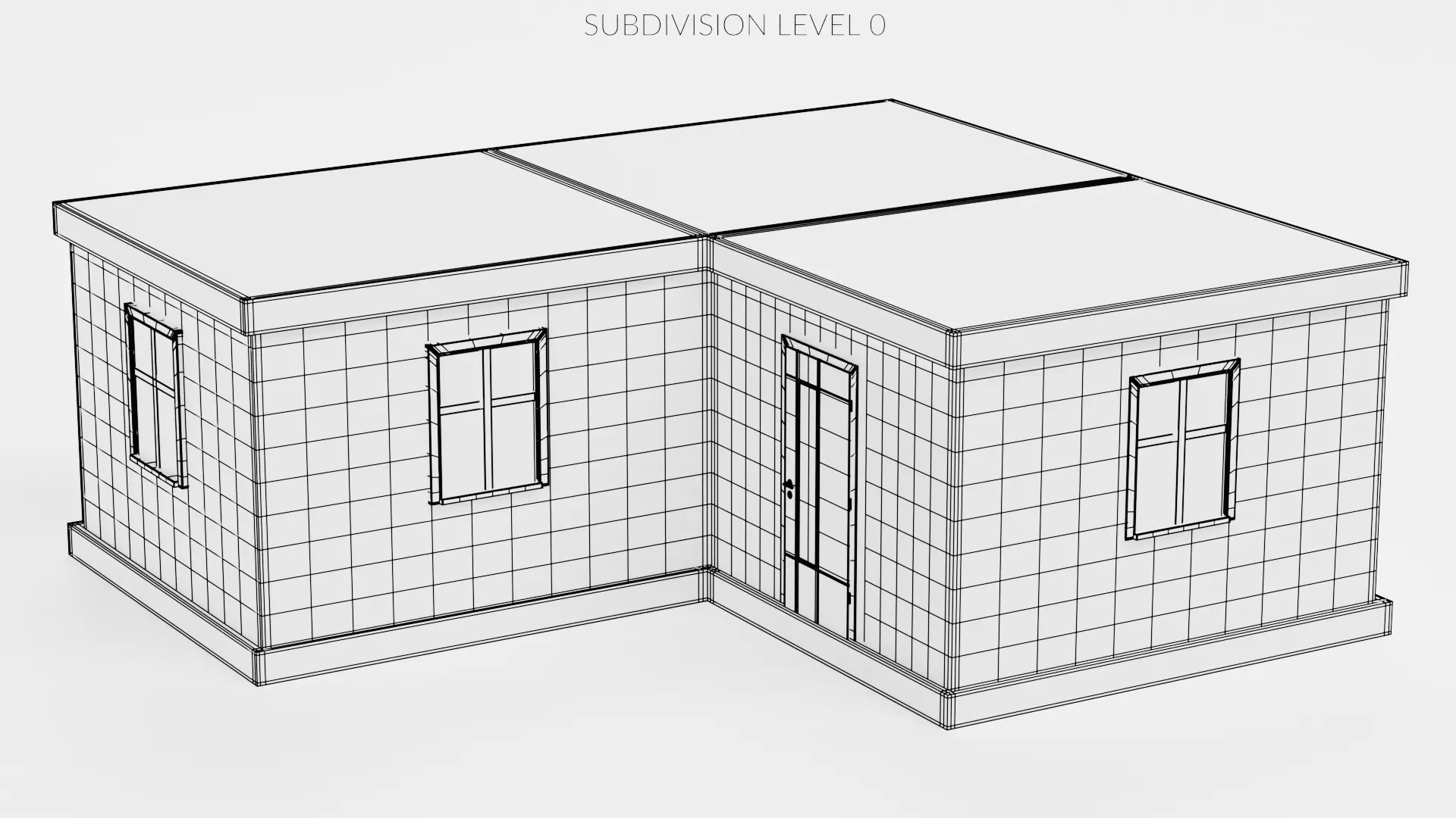 -Stylised House V4- 3D model_10