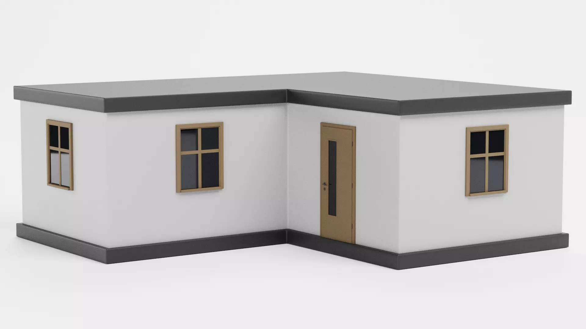 -Stylised House V4- 3D model_4