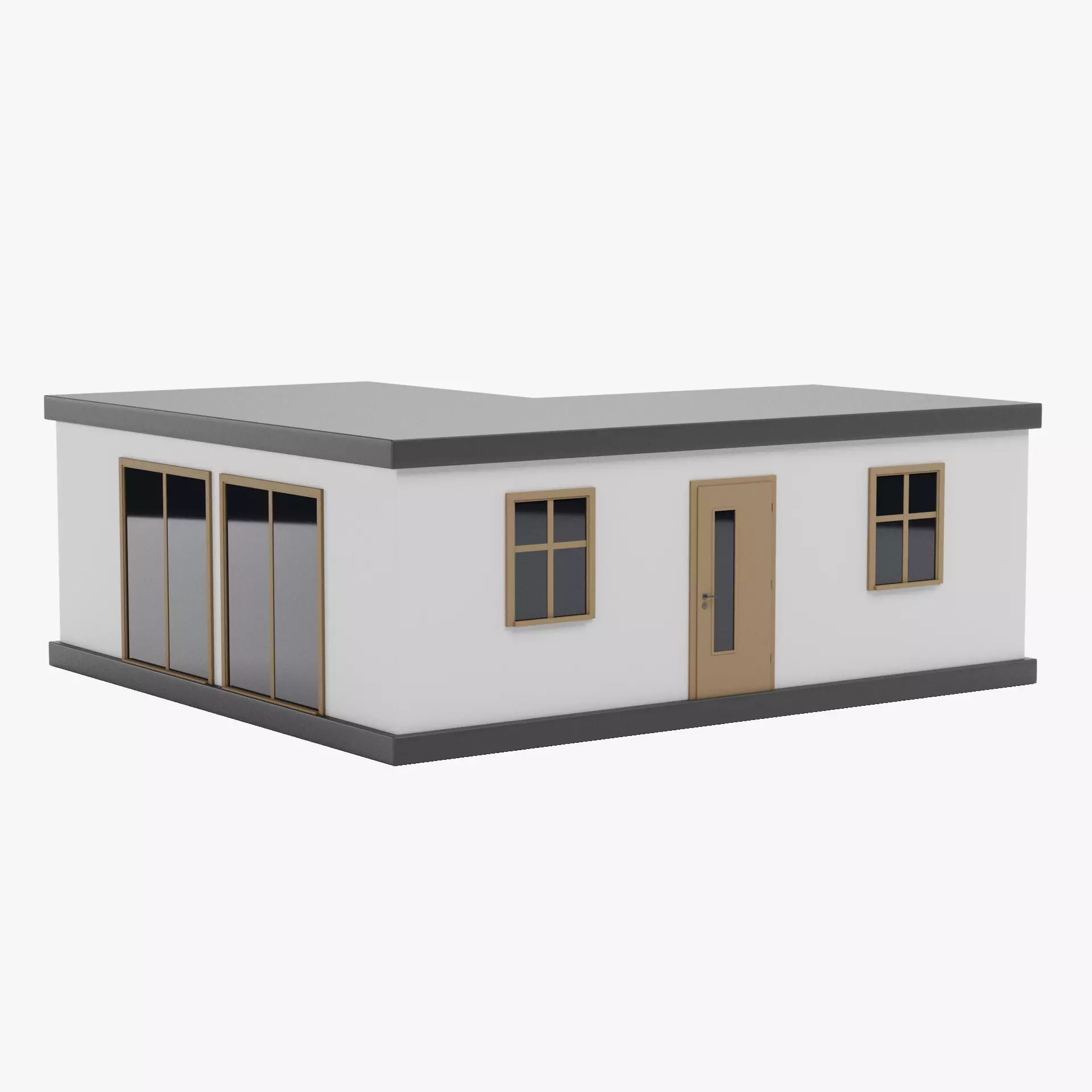 -Stylised House V4- 3D model_12