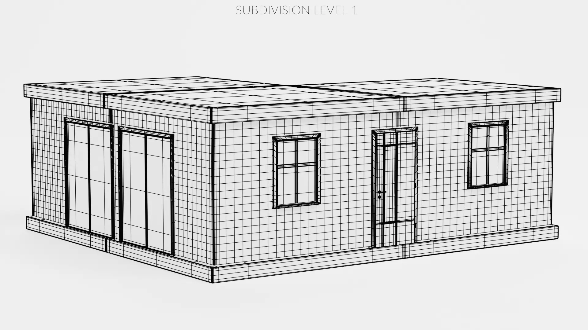 -Stylised House V4- 3D model_9