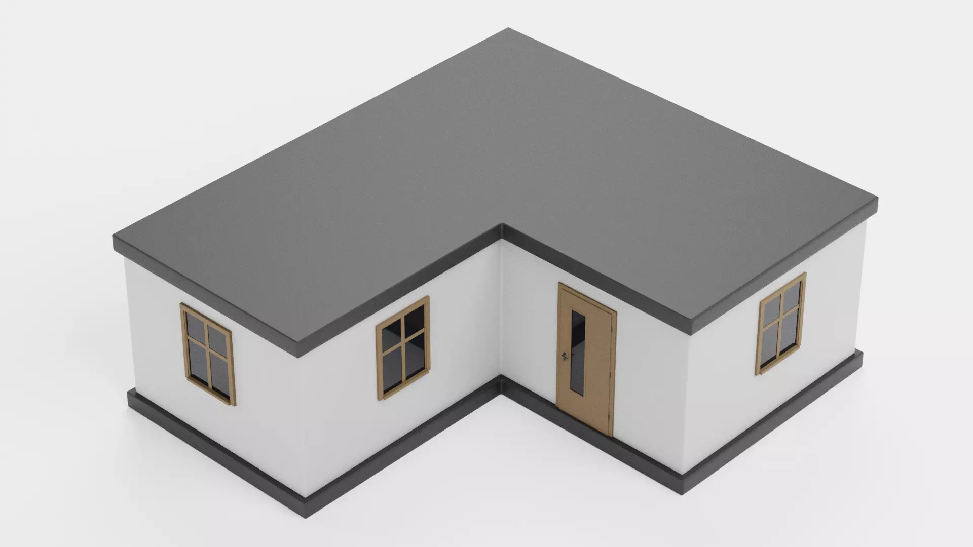 -Stylised House V4- 3D model_6