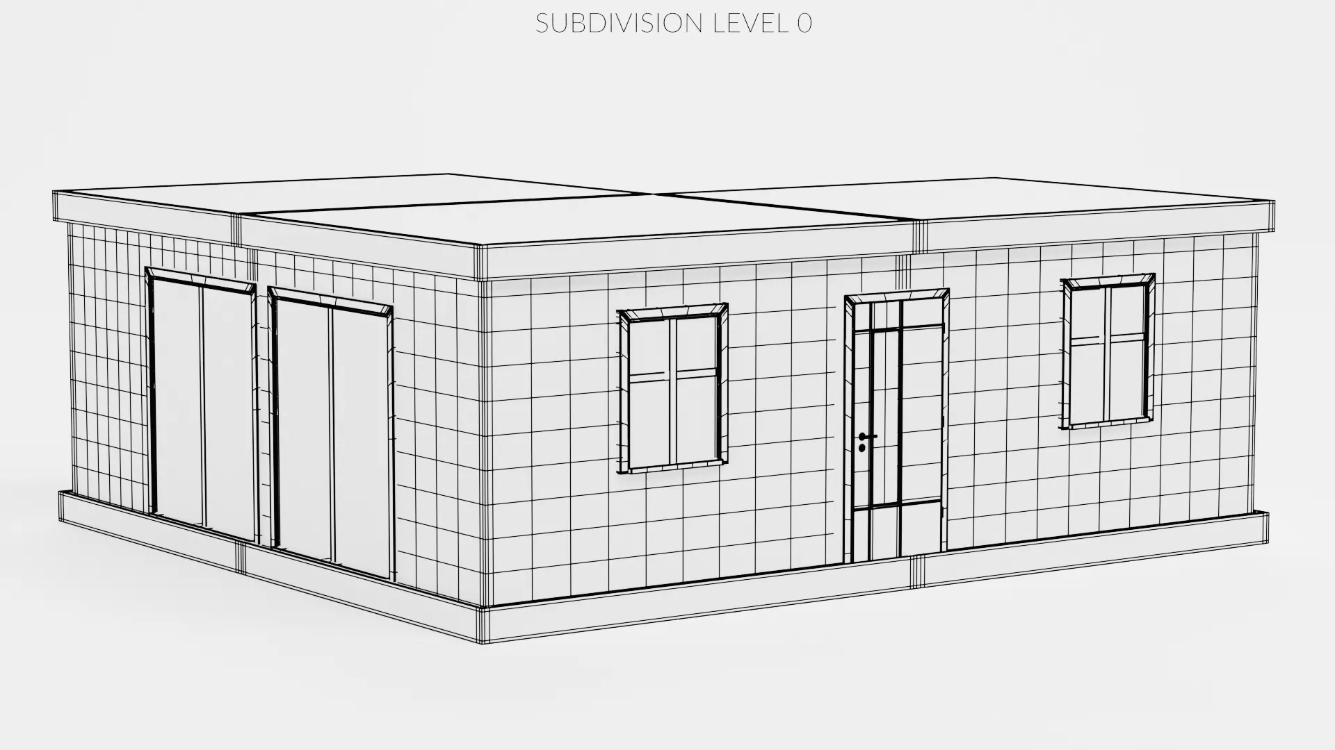 -Stylised House V4- 3D model_8