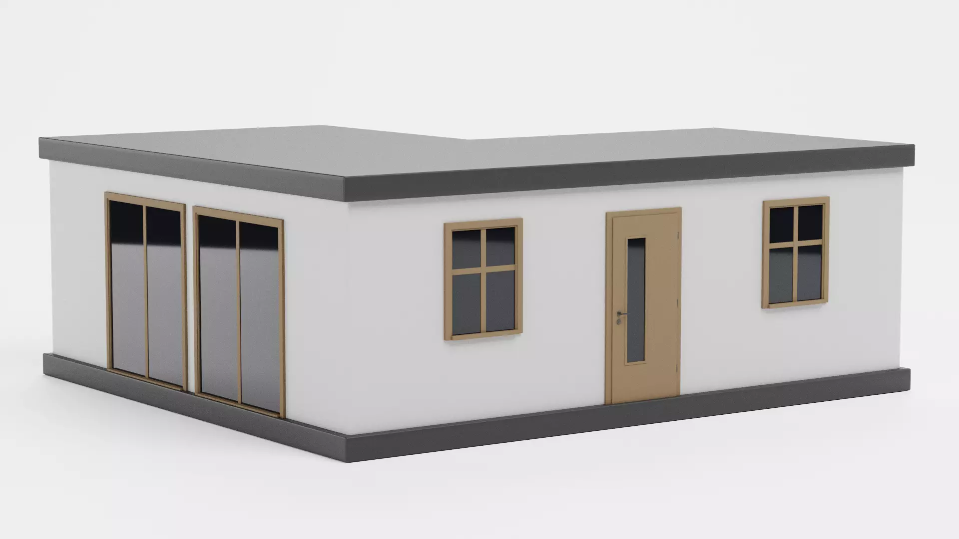 -Stylised House V4- 3D model_0