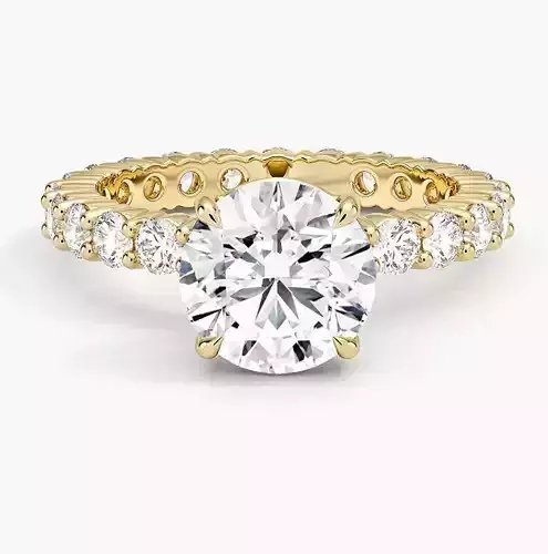 Eternity diamond ring 