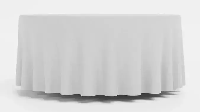 -Tablecloth Round-