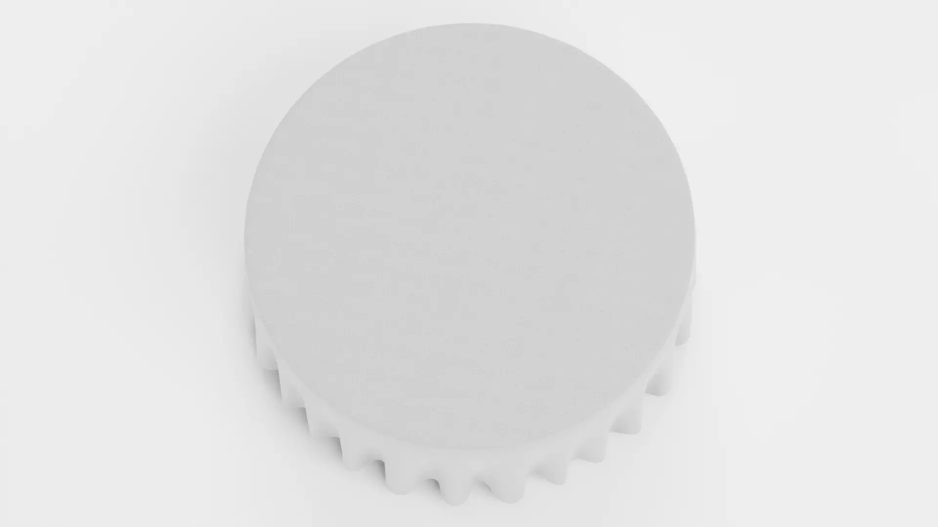 -Tablecloth with Table Round- 3D model_3