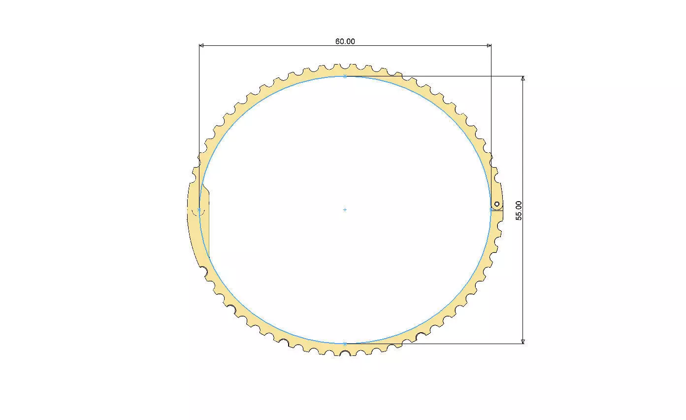Grooved pattern flexture clasp bracelet 3D print model_10