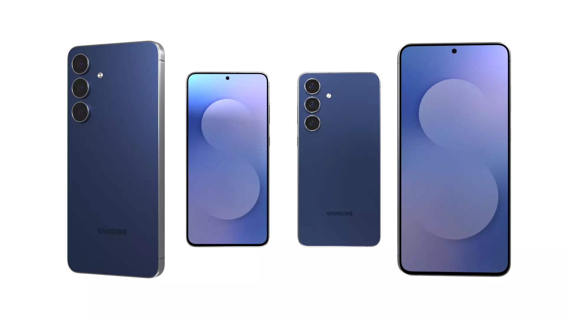 Samsung Galaxy S25 FE All Color 3D model_8