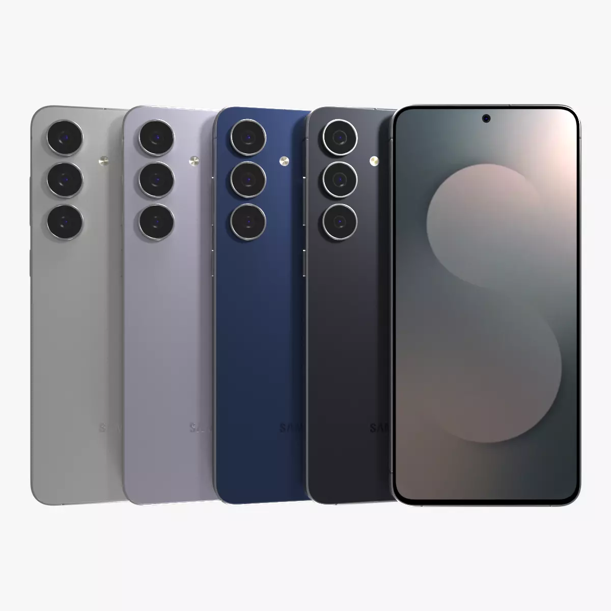 Samsung Galaxy S25 FE All Color 3D model_0