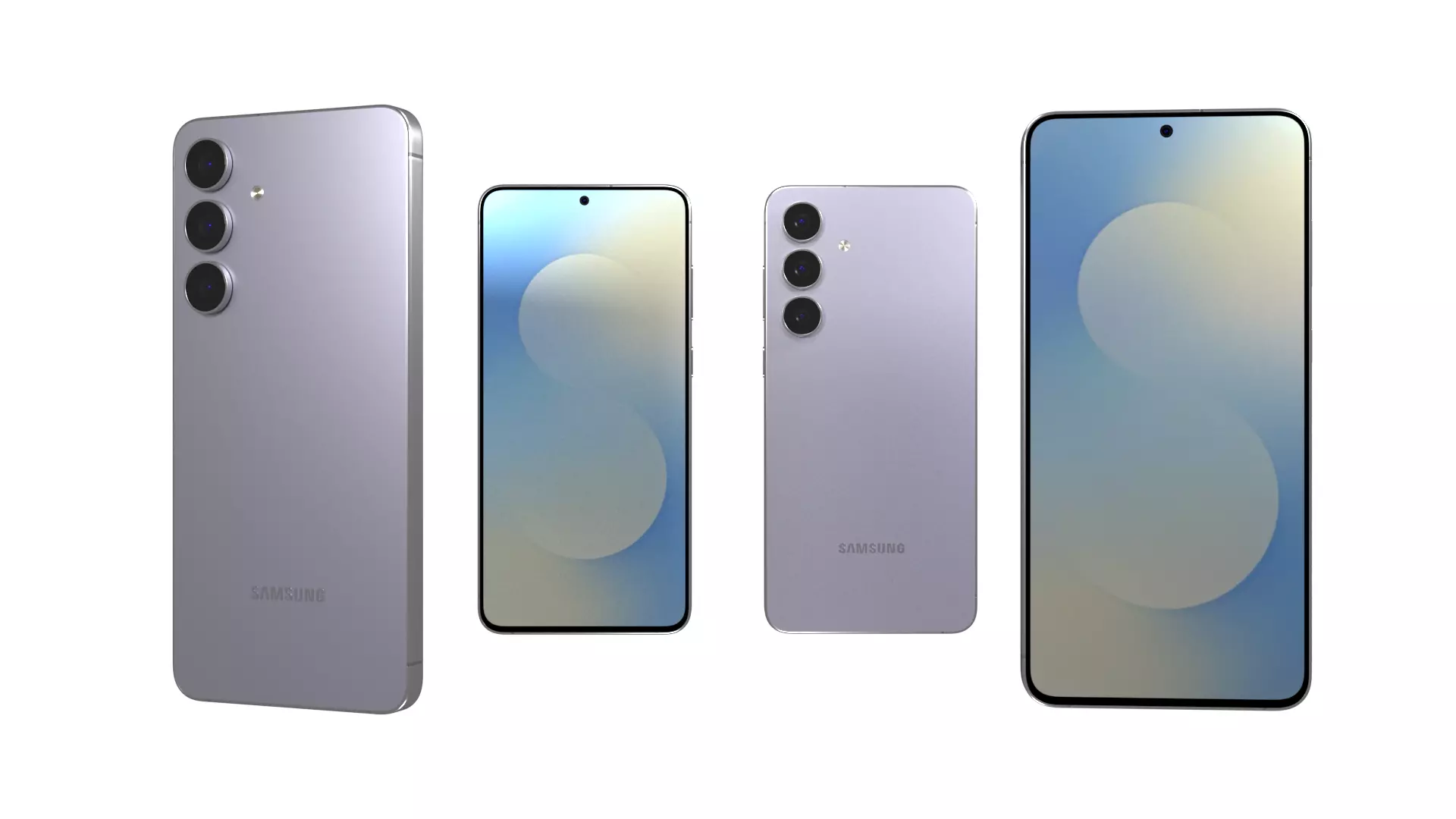 Samsung Galaxy S25 FE All Color 3D model_12