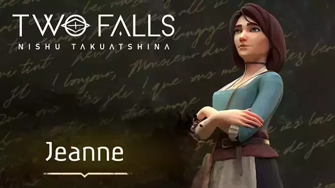 Jeanne - Two Falls Nishu Takuatshina - pre-supported 3D print