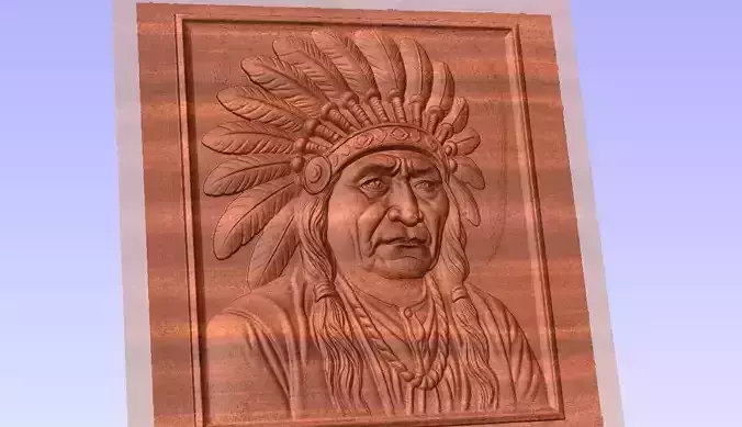 Iron Hawk native american indian chief