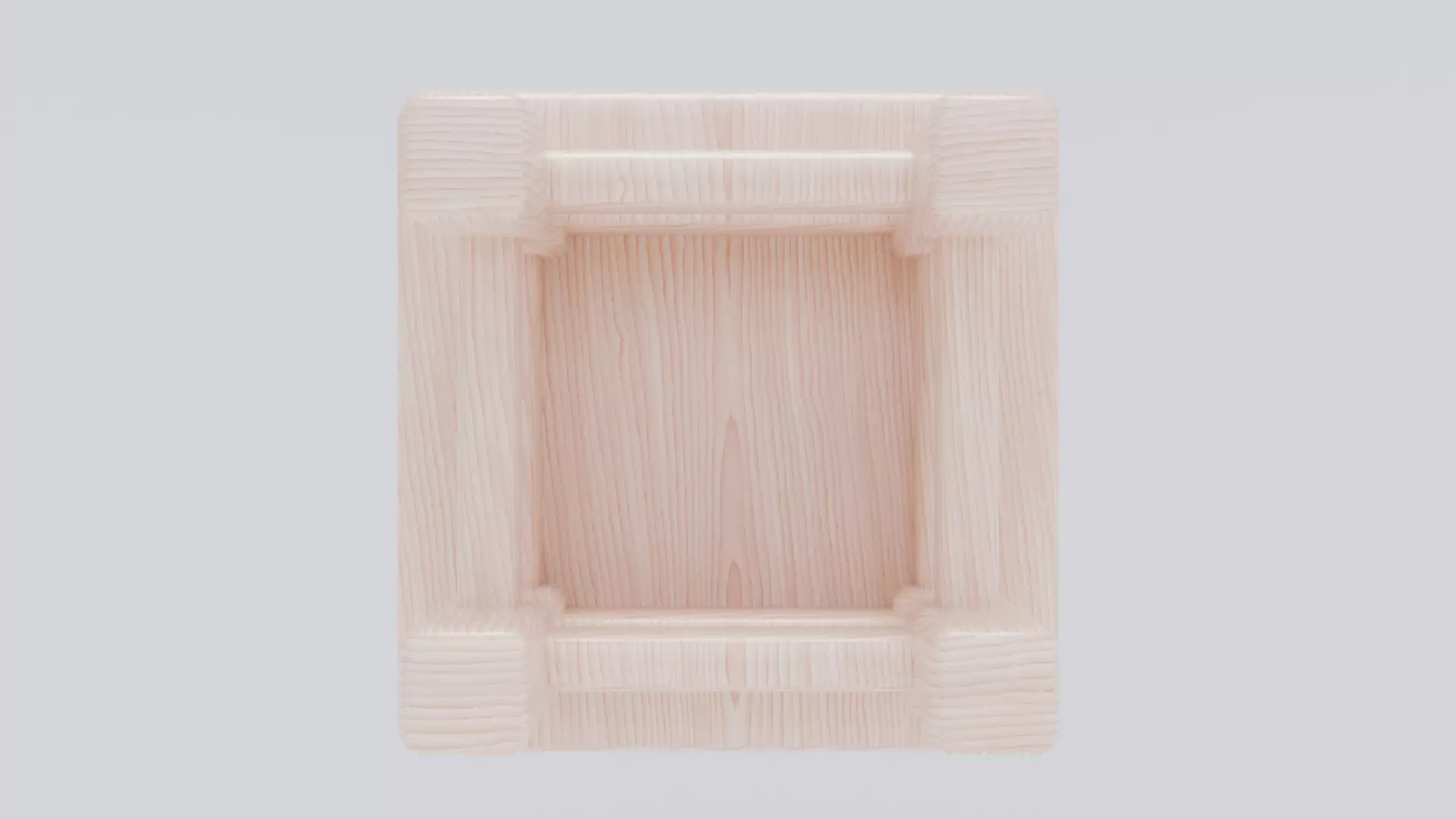 stool Low-poly 3D model_6