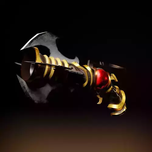 Stylized Low Poly Hand Canon Low-poly 3D model Stylized Low Poly Hand Canon Low-poly 3D model