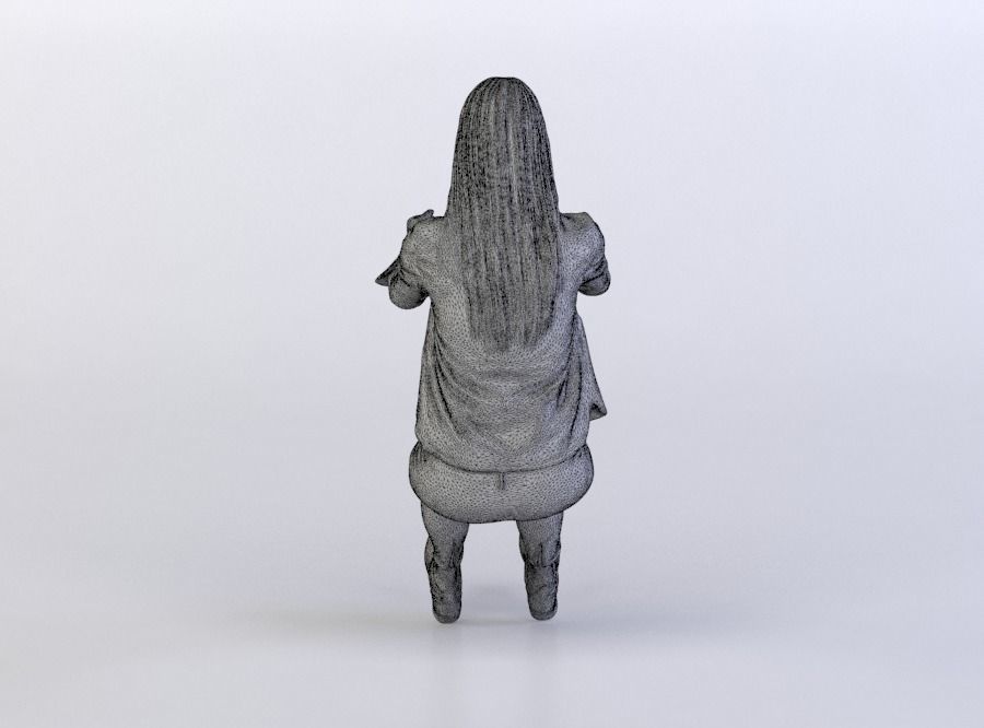 Janna 0394 Woman driving 3D model_6