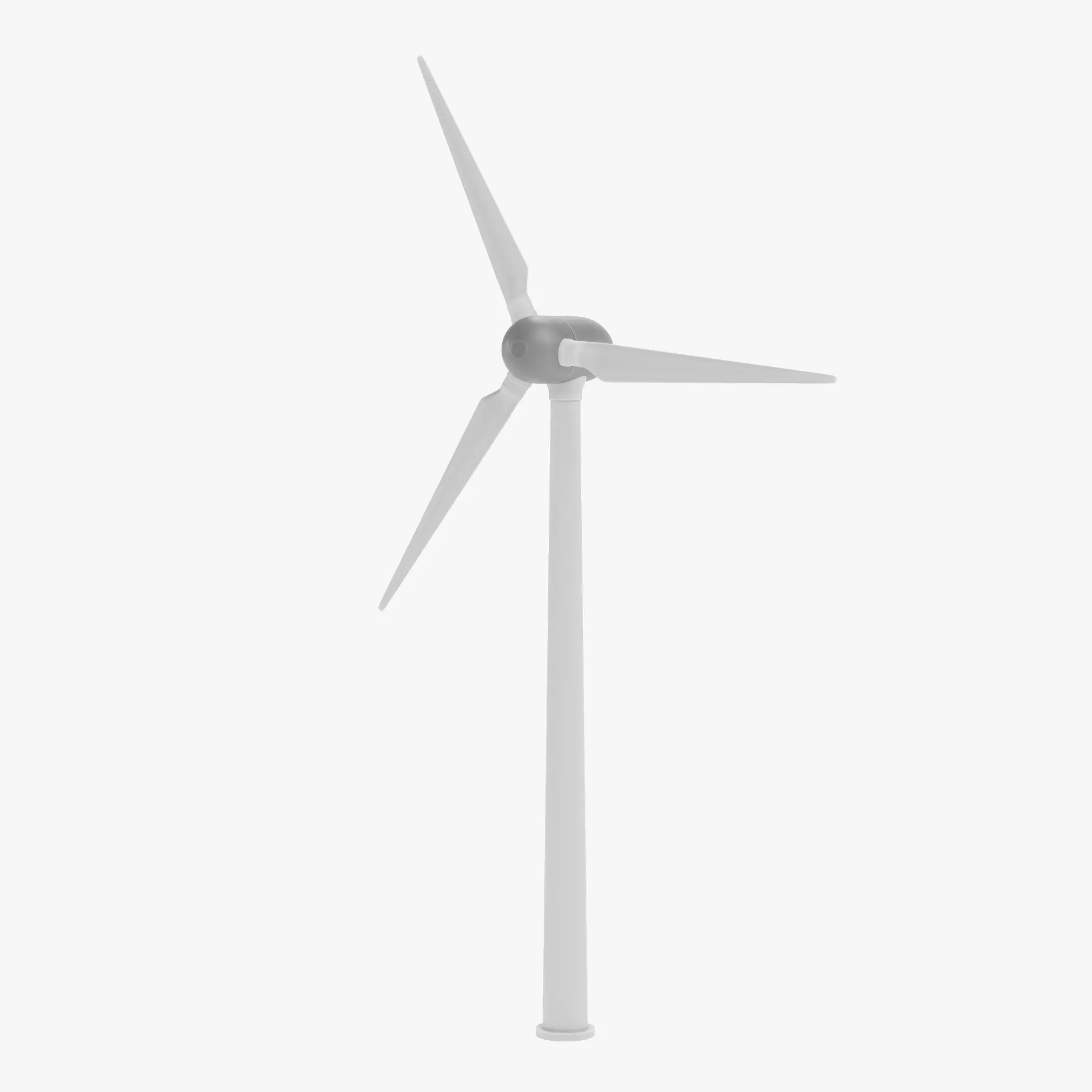 -Wind Turbine- Low-poly 3D model_12