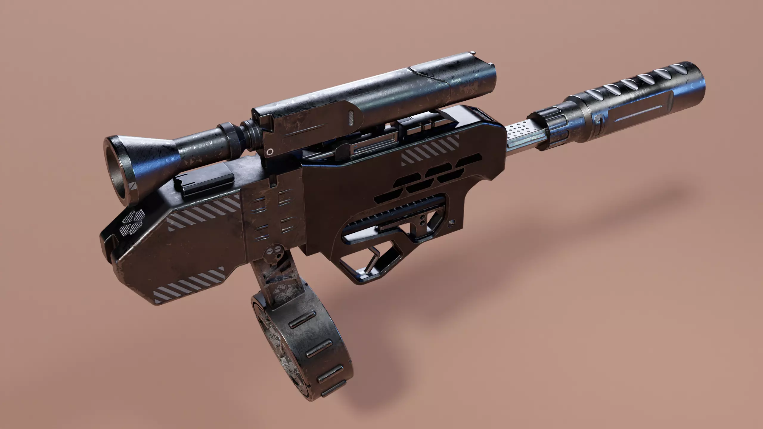 Gurs vol1 Low-poly 3D model_1