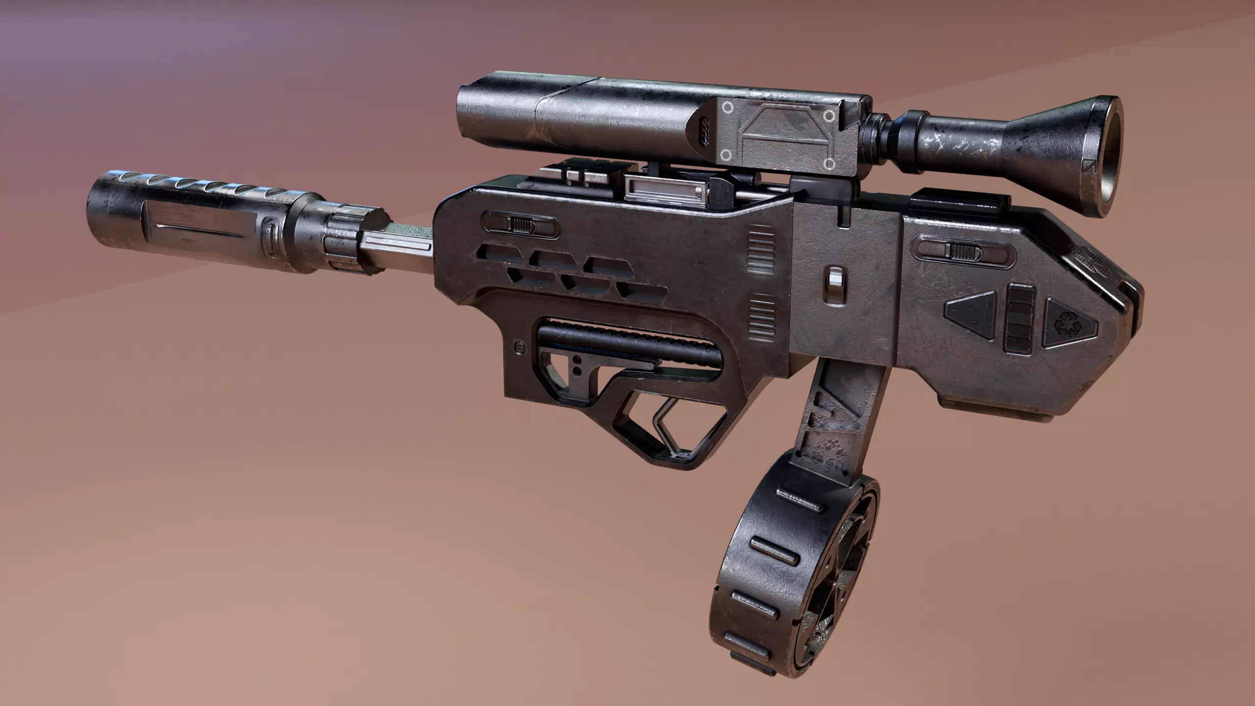 Gurs vol1 Low-poly 3D model_8