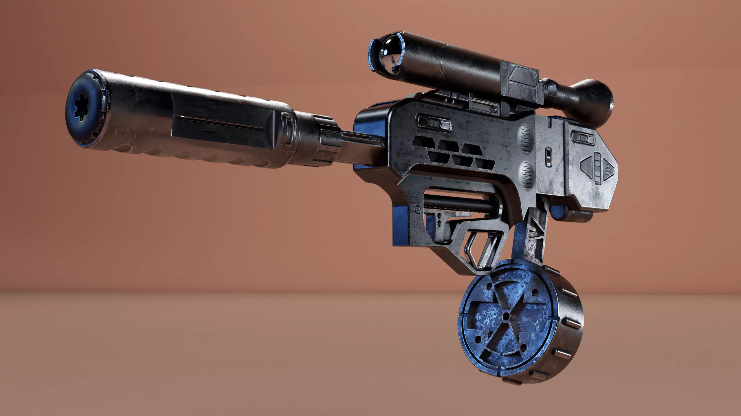 Gurs vol1 Low-poly 3D model_7