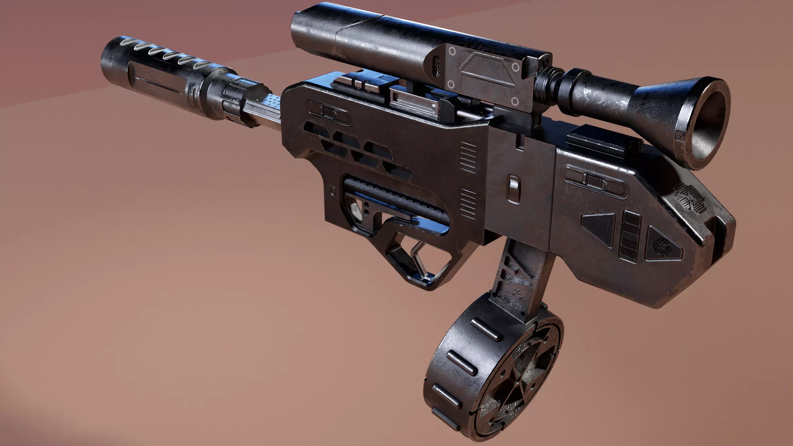 Gurs vol1 Low-poly 3D model_5