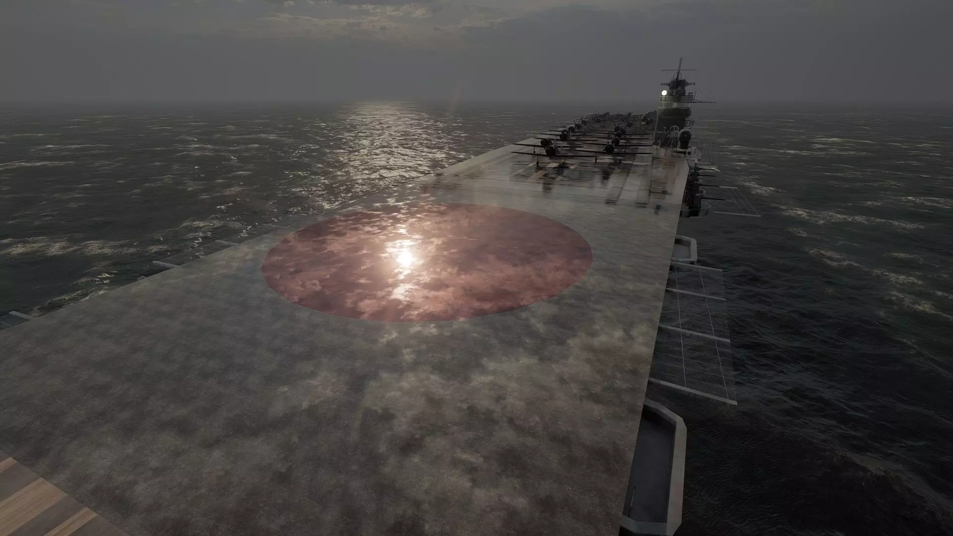 WW2 JAPANESE AIRCRAfT CARRIER 3D model_22