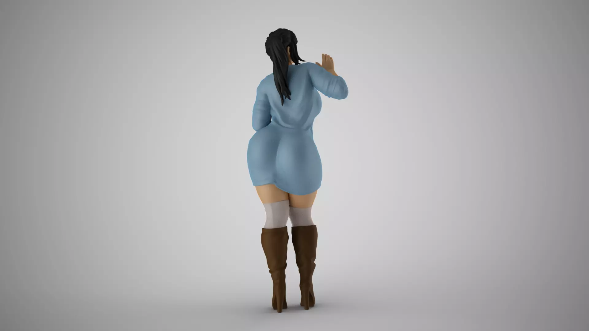 Chic Female Vibe 3D print model_7