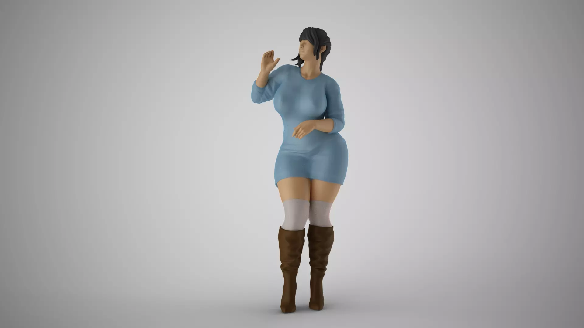 Chic Female Vibe 3D print model_0