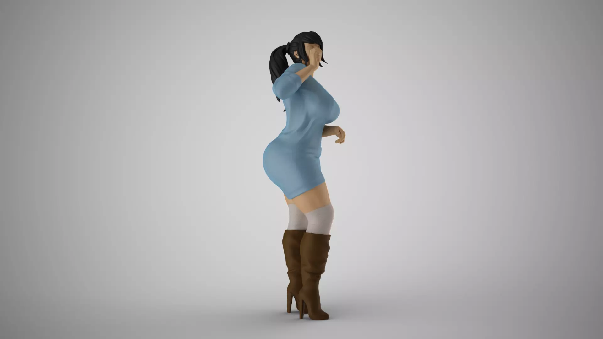 Chic Female Vibe 3D print model_5