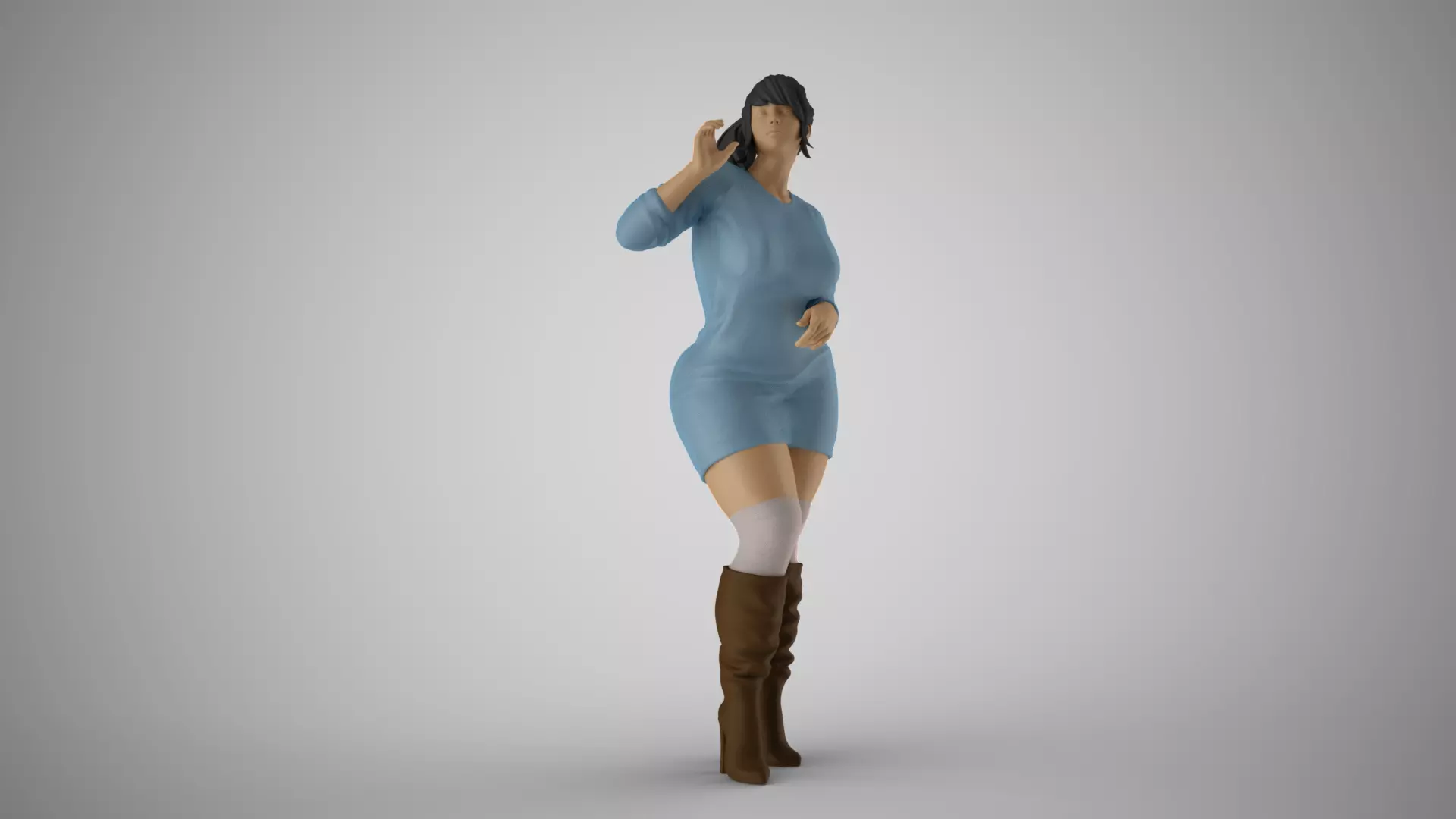 Chic Female Vibe 3D print model_4