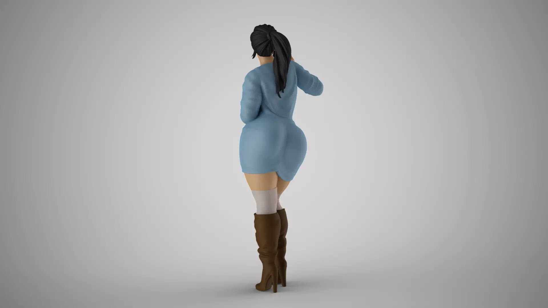 Chic Female Vibe 3D print model_8