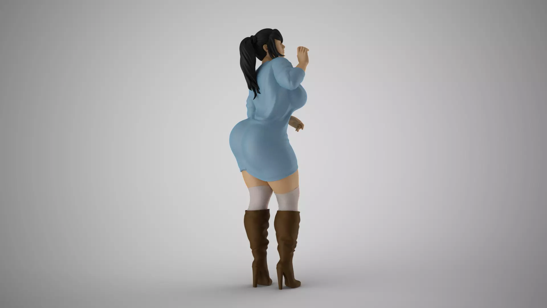 Chic Female Vibe 3D print model_6