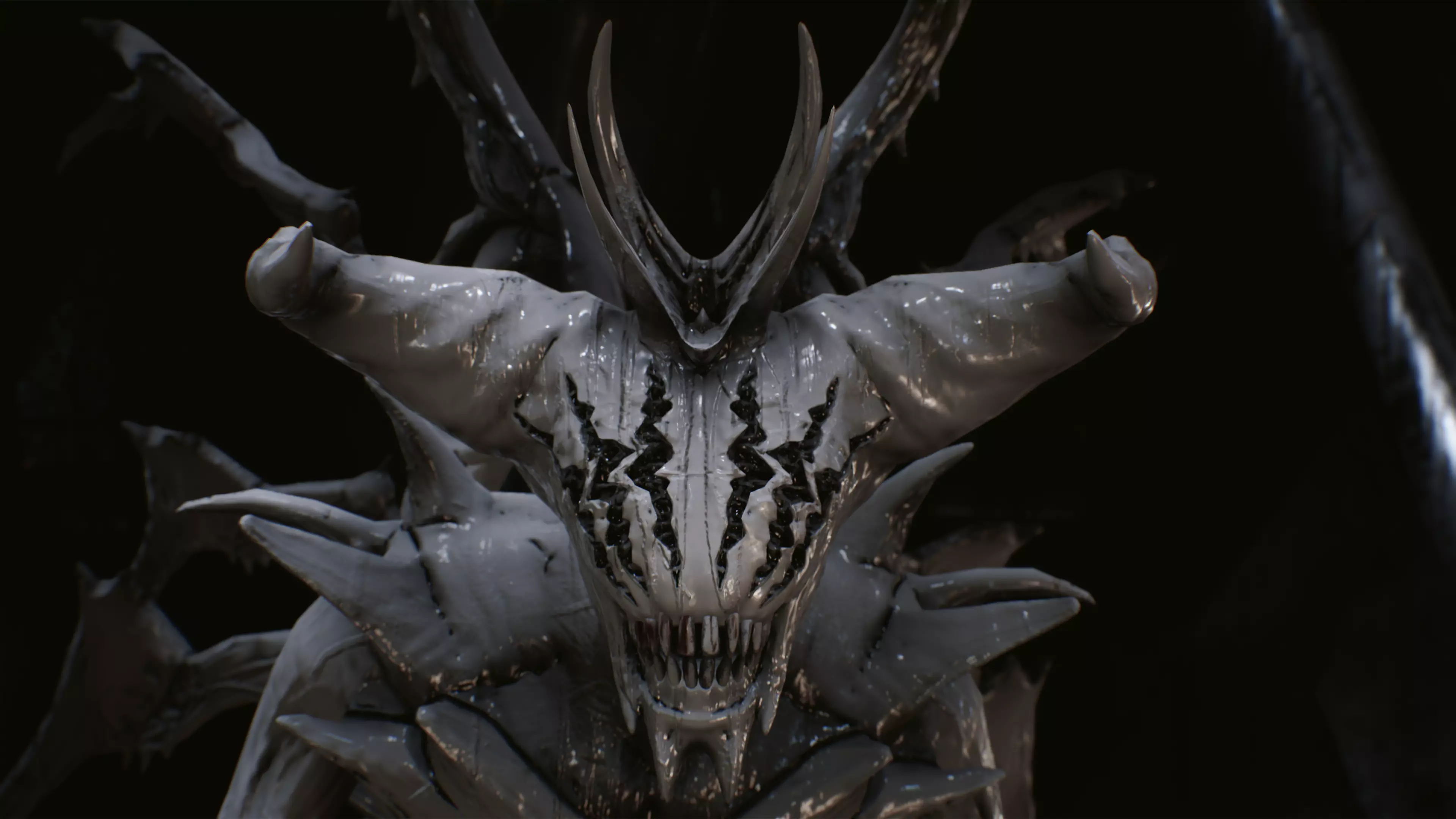 Psyker Low-poly 3D model_0