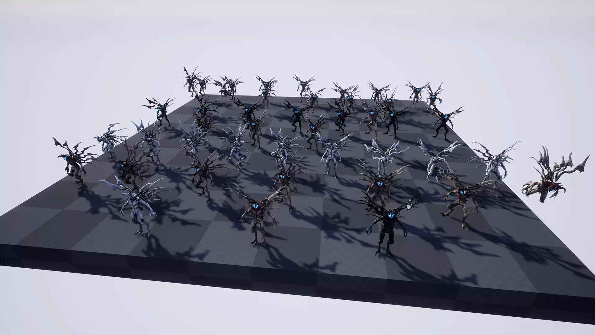 Psyker Low-poly 3D model_16