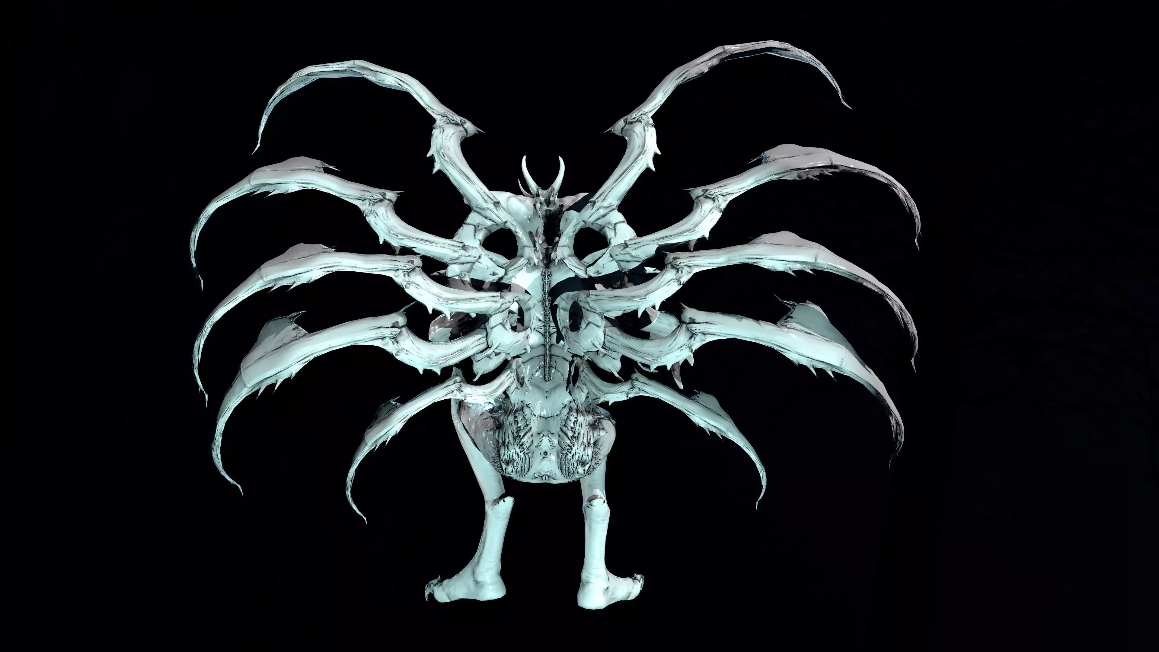 Psyker Low-poly 3D model_11