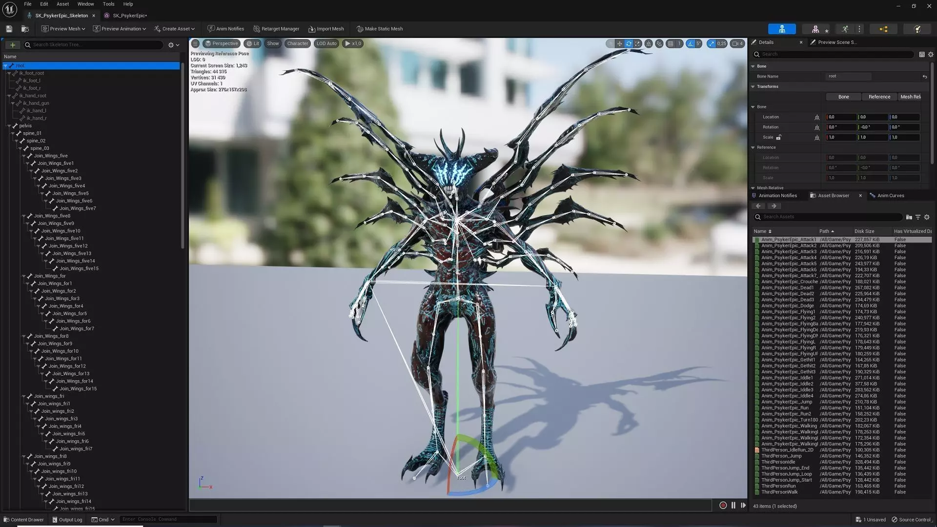 Psyker Low-poly 3D model_18