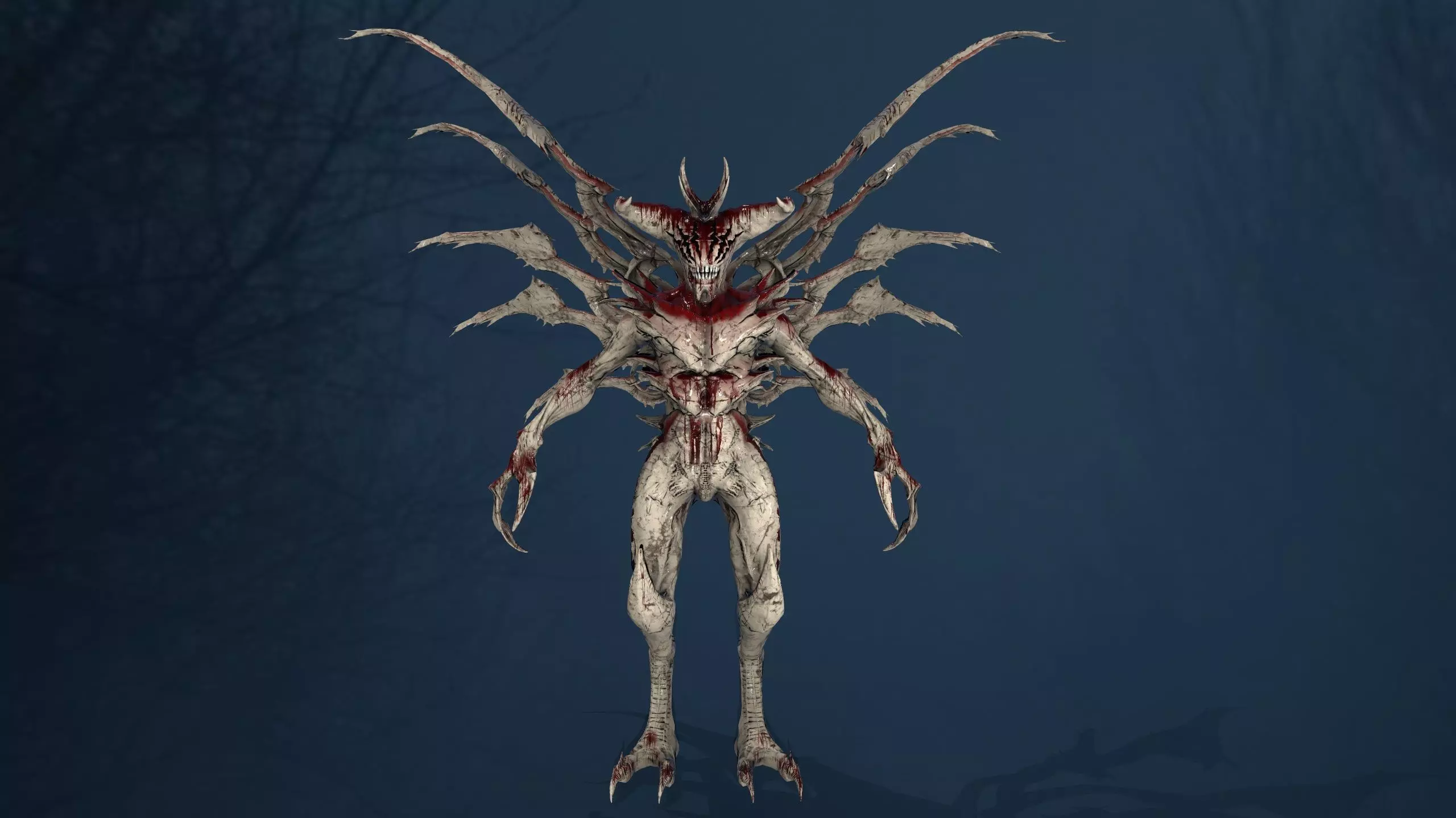 Psyker Low-poly 3D model_8