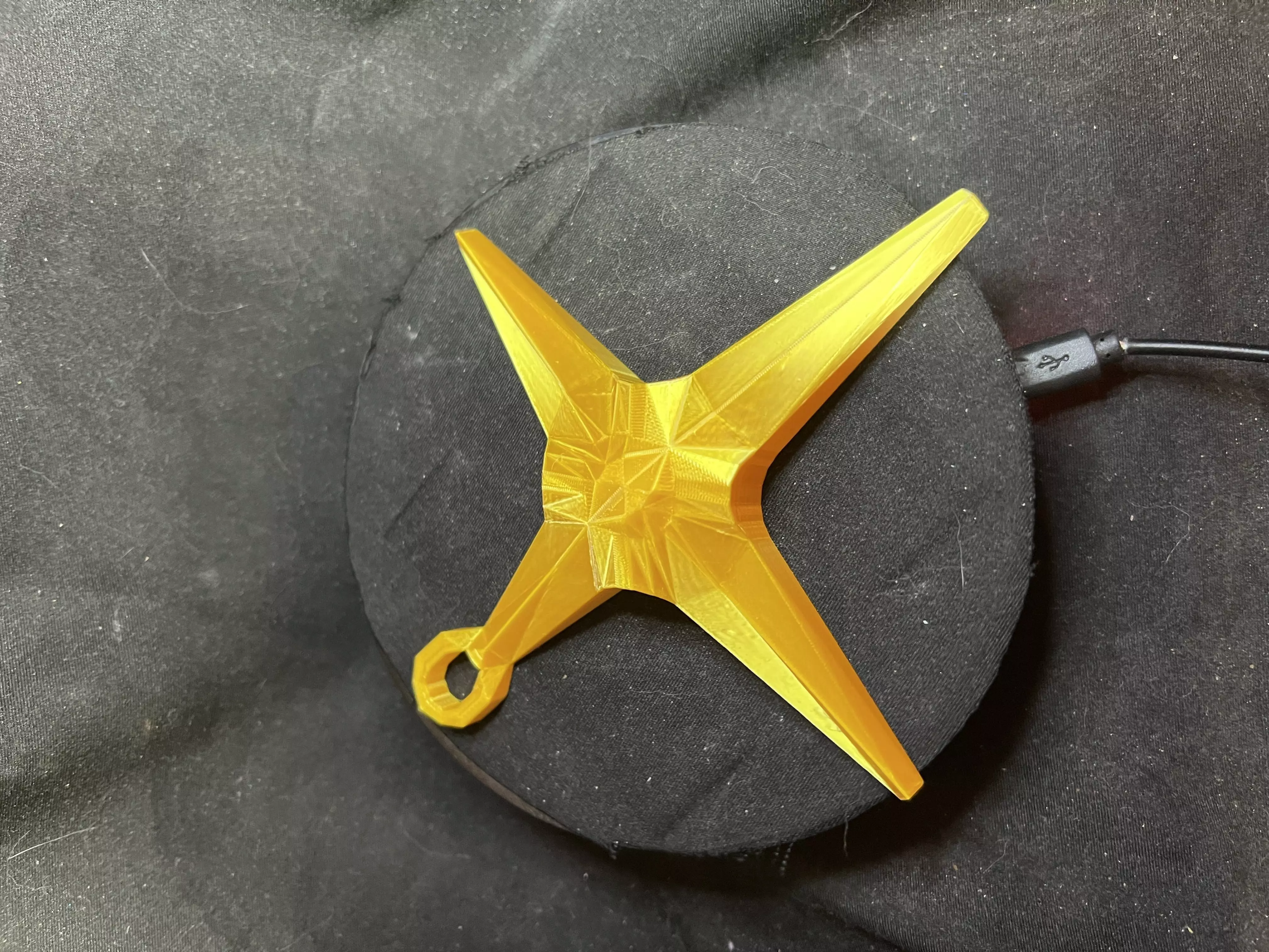 Star Shaped Christmas Ornament 3D print model_6