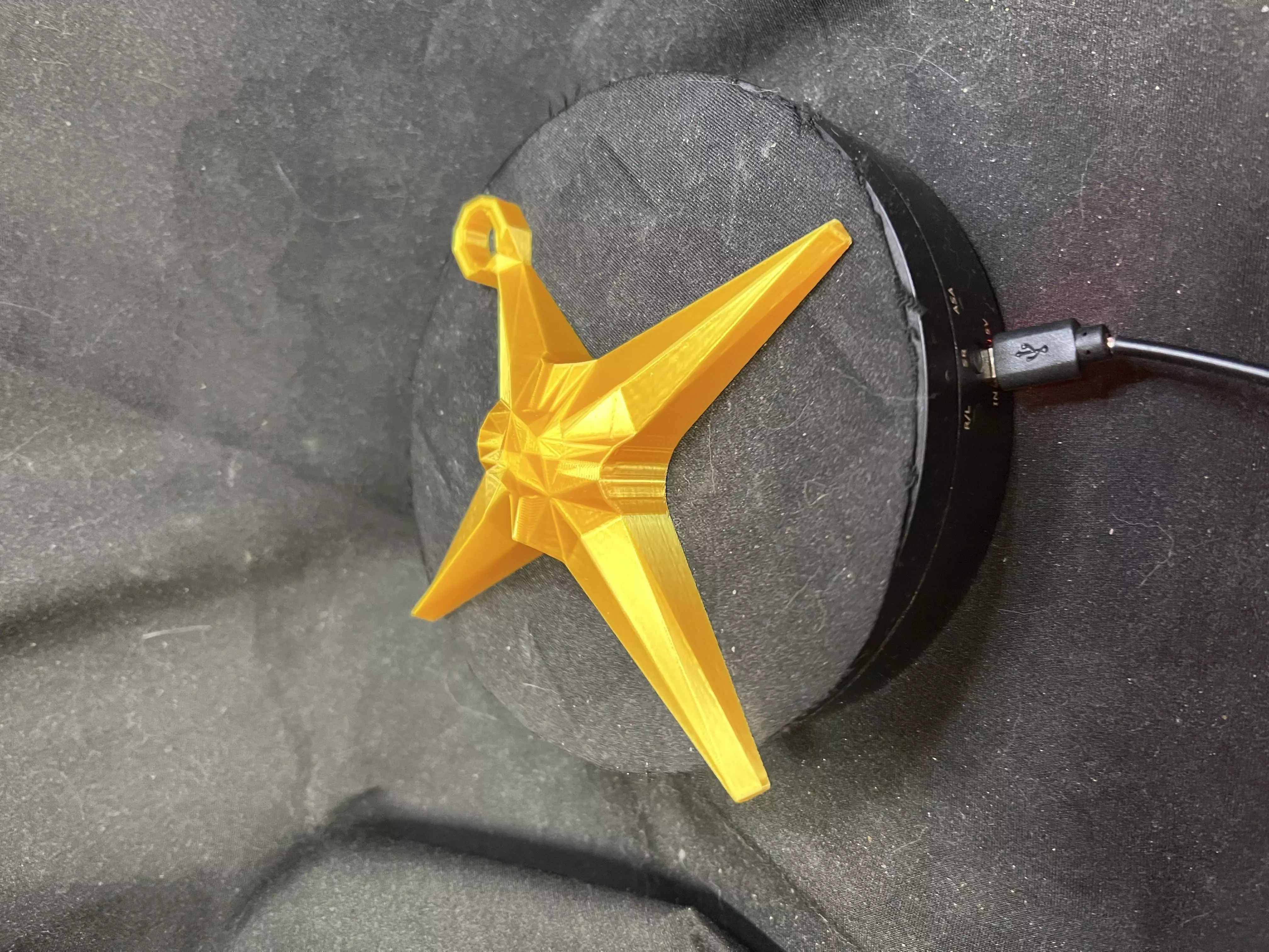Star Shaped Christmas Ornament 3D print model_8