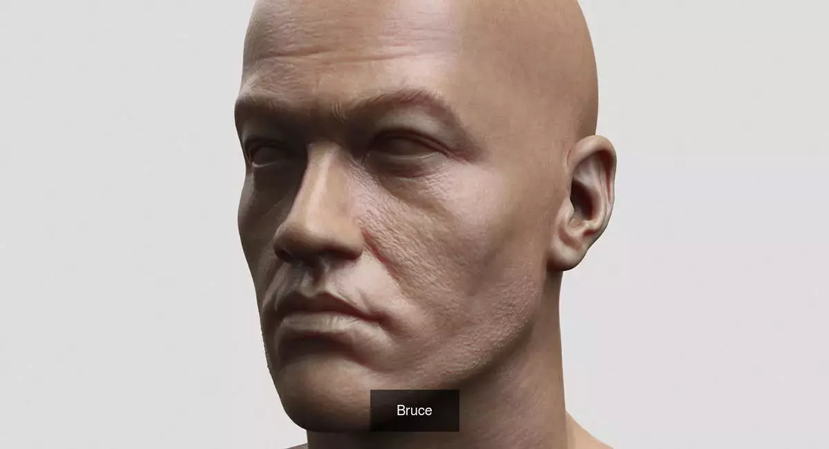 60 Character Models 3D Model Collection_7