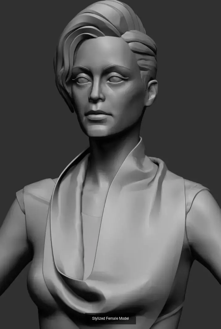 60 Character Models 3D Model Collection_29