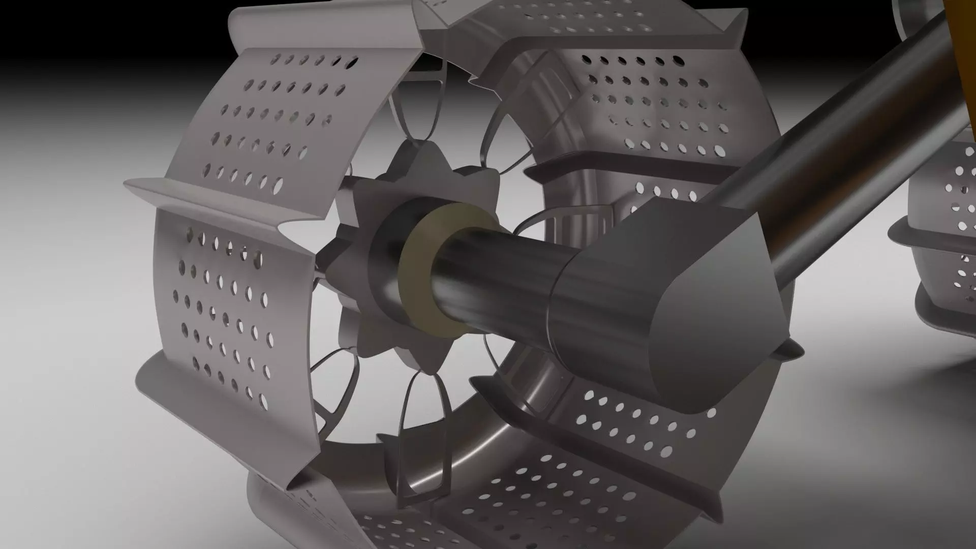 Moon Robot 3D model_7