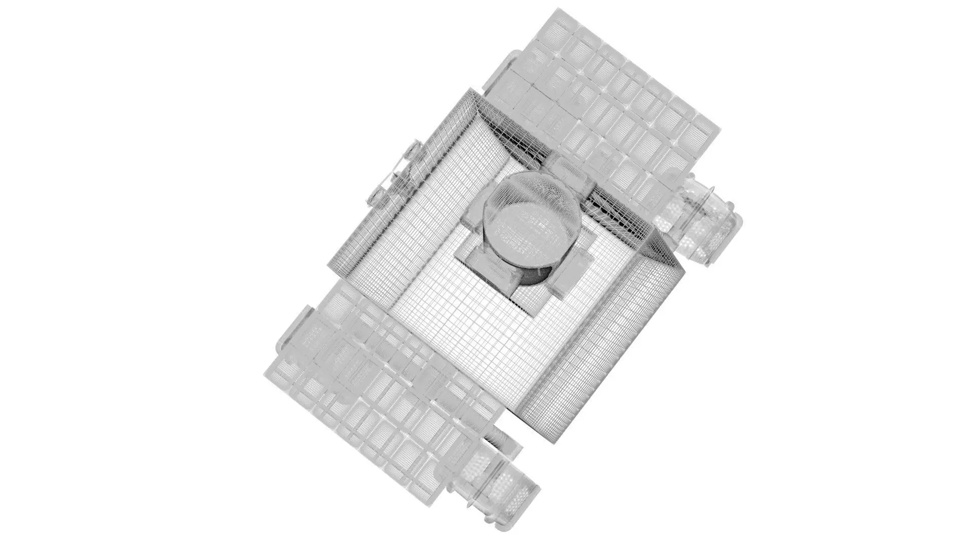 Moon Robot 3D model_34