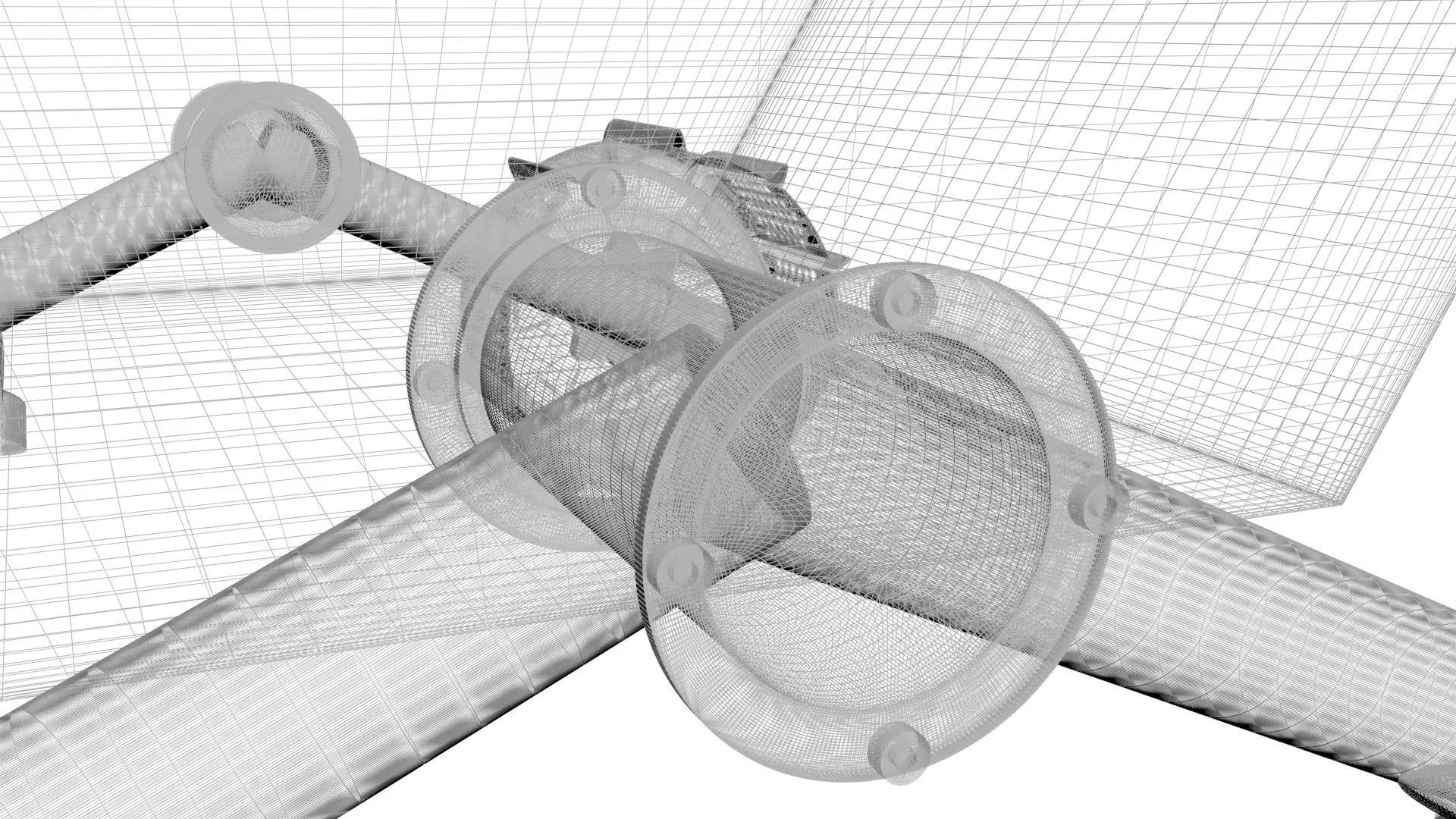 Moon Robot 3D model_36