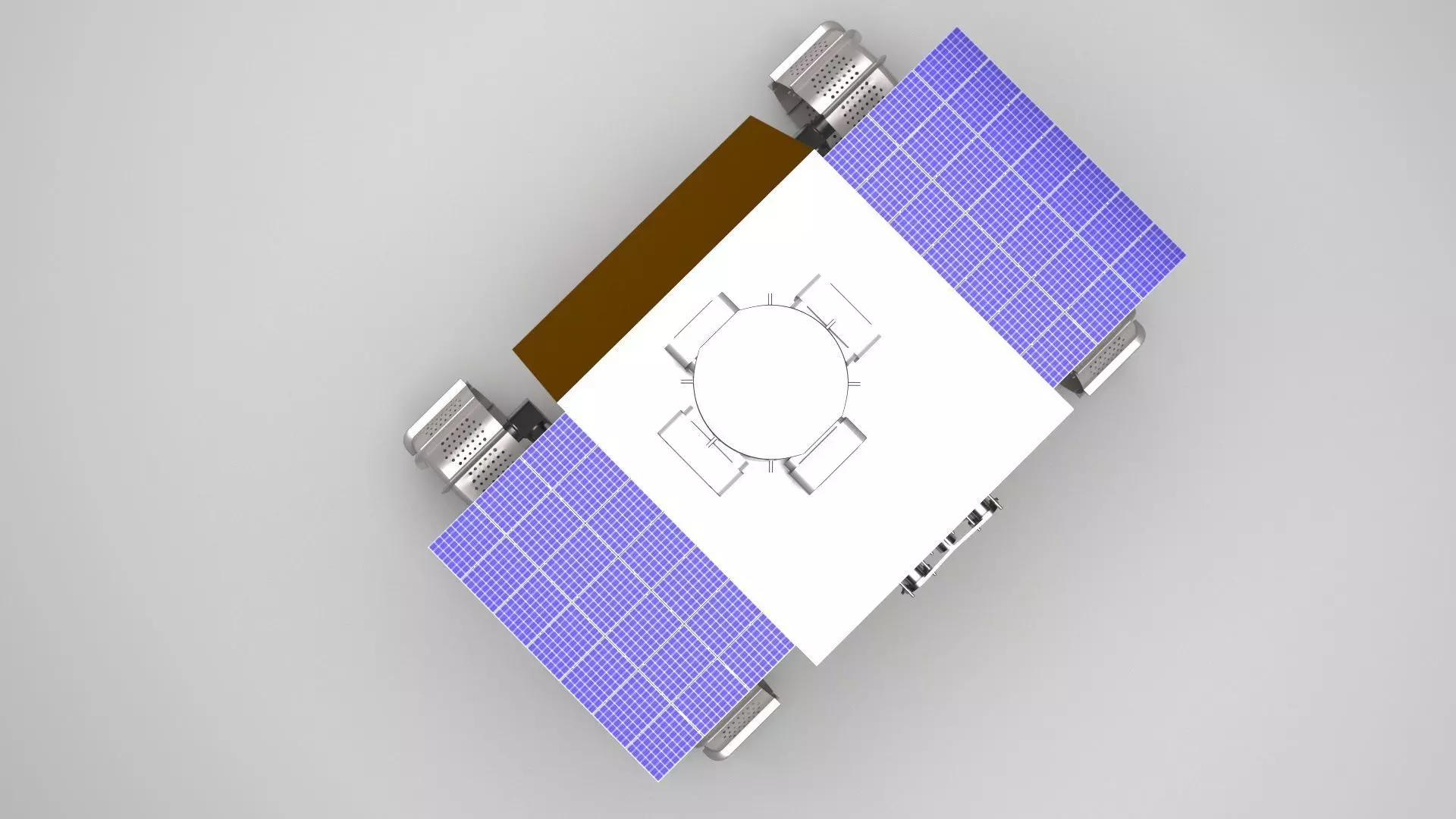 Moon Robot 3D model_11