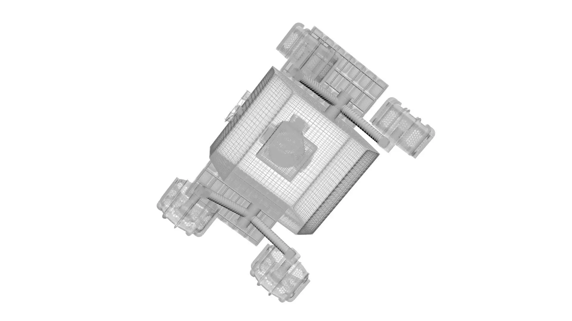 Moon Robot 3D model_43