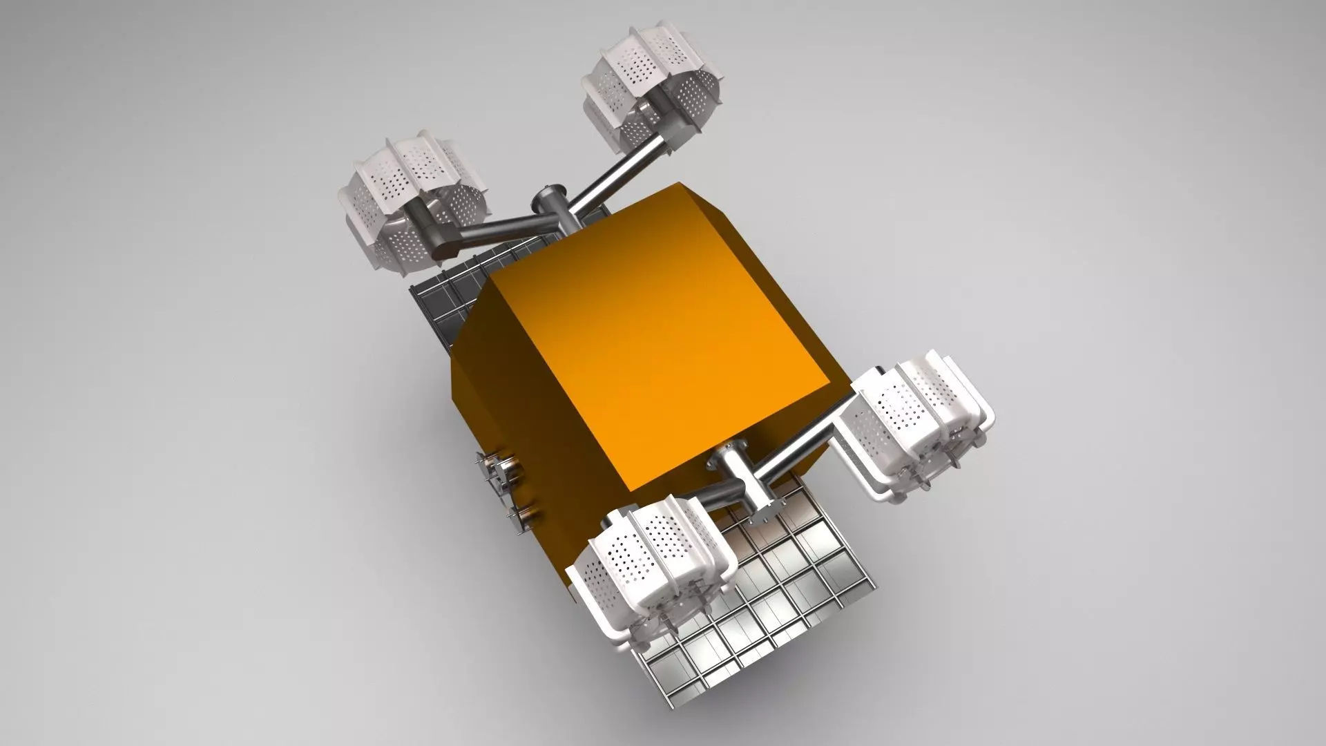 Moon Robot 3D model_8